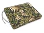 Lifestyle Products Chair Seat Cushion, Black Multi floral