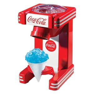 Nostalgia Electrics Coca Cola Series Rsm702coke Single Snow Cone Maker