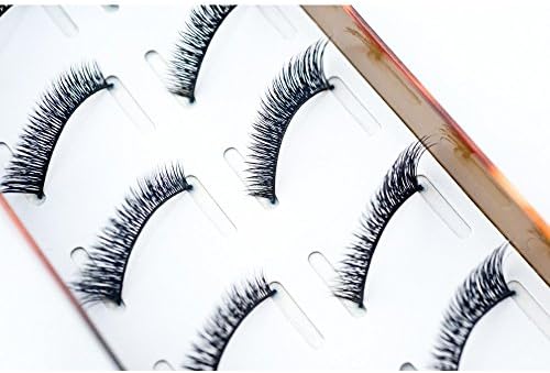 5 Pairs Dense Dramatic and Cat-Eye Style False Eyelashes Double Flex Series 67