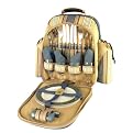 Rambler Picnic Backpack Service for 4 - Blue Stripe
