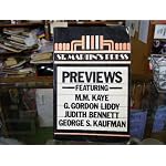 St. Martin's Press Previews Featuring M.M. Kaye, G. Gordon Liddy, Judith Bennett, & George S. Kaufman etc... book cover