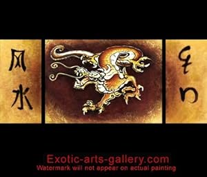 Feng Shui Dragon Painting Dragon Feng Shui Painting 13 529