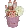 L'Erbario Toscano Rose Bath and Body Collection Gift Basket from Italy