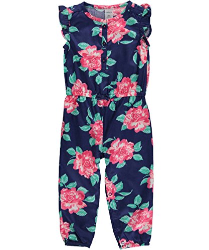 Carters Girls 0-24 Months Floral Jumpsuit