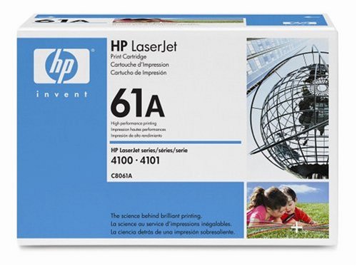 HP Laserjet 61A Black Cartridge in Retail Packaging (C8061A)