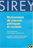 Dictionnaire de science politique et sociale
