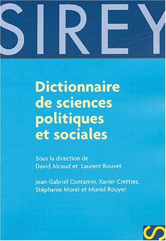 Dictionnaire de science politique et sociale