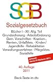 Sozialgesetzbuch: B&uuml;cher I-XII - Allg - Teil, Grundsicherung, Arbeitsf&ouml;rderung, Gem - Vorschriften, Kranken-, Renten-, Unfallvers., Kinder-/Jugendhilfe, .. - PflegeVers., Sozialhilfe - 