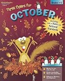 Three Cheers for October: Grades 1-2 (Three Cheers for)