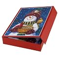 Snowman with Cardinal Holiday Cards