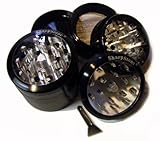 Sharpstone 2.2 4 Piece Glass Top Grinder - Black