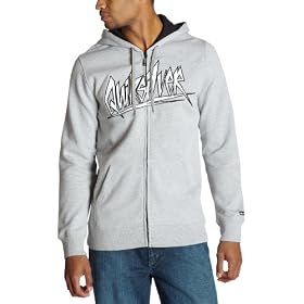 Quiksilver Young Men's Lay Away Fleece Full Zip Hoody