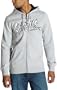 Quiksilver Men's Lay Away Fleece Full Zip Hoody,Heather Grey,X-Large
