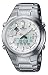 Casio - EFA-129D-7AVEF - Montre Edifice - Quartz Analogique et Digitale - Multifonctions - Chronographe - 2ème fuseau Horaire - 3 Alarmes - Timer - Etanche 10 ATM - Bracelet Acier