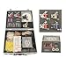 4 Guns Tattoo Kit Machine Complete w/ LCD Power Needles Ink Grip Tube Case DVD Training Video T02