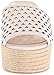 Nine West Women's Ertha Leather Wedge Sandal