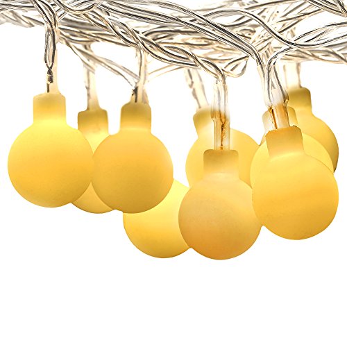 Innoo Tech 100 LED Globe String Lights Globe, Warm White