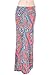 82 Days Women'S Poly Span Paisley Prints Maxi Skirt - Paisley