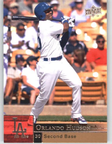 2009 Upper Deck #702 Orlando Hudson - Dodgers (Baseball Cards)