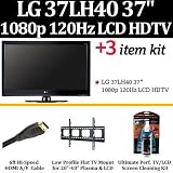 Cheap Brand New LG 37LH40 37 1080p LCD HDTV Gloss Black With Essentials Accessory Kit Includes Wall Mount + HDMI Cables + Super Flat TV Wall Mount + LCD Screen Cleaner Cheap Brand New LG 37LH40 37 1080p LCD HDTV Gloss Black With Essentials Accessory Kit Includes Wall Mount + HDMI Cables + Super Flat TV Wall Mount + LCD Screen Cleaner