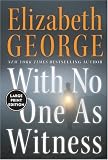 With No One As Witness (Large Print)