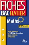 Fiches Bac : Maths Terminale ES 2002
