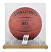 Portland Trailblazers Woodbase Logo Basketball Display Case