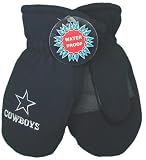New! Youth 4-7 yrs NFL Dallas Cowboys Navy Blue Waterproof Childrens Mittens