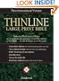 NIV Thinline Bible, Large Print, Indexed