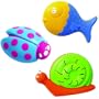 Lady Bug, Fish & Snail Shakers (Set of 6)
