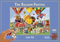 Gibsons Puzzle - The Balloon Festival (500 large pieces)
