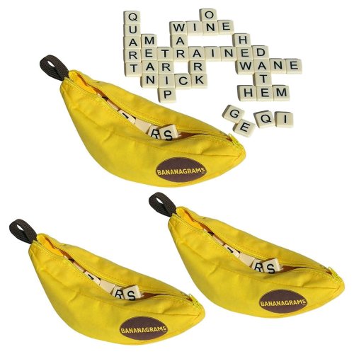Bananagrams Word Game Set of 3