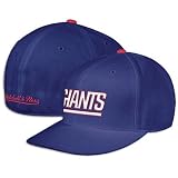 Giants Mitchell & Ness Throwback Logo Fitted Cap