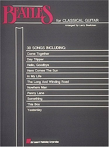 Beatles for Classical Guitar: Guitar Solo