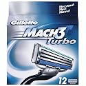 Gillette MACH3 Turbo Systemklingen 12er