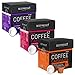Bestpresso Coffee for Nespresso Original Machine 60 pods Certified Genuine Espresso Intense Variety Pack 3 Flavors, Pods Compatible with Nespresso Original