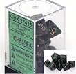 Chessex Scarab Jade 7 piece dice set