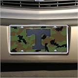 Tennessee Volunteers Camo Metal License Plate