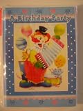 Childrens Birthday Invitations ~ Clown ~ 8 pc Set