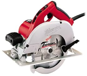 Milwaukee 6391 21 15 Amp 7 1 4 inch Circular Saw With Blade On Left