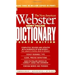 The New American Webster Handy College Dictionary
