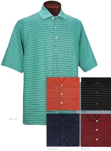 Heritage Cross 1026 Mens Golf Shirt Polo Performance Moisture Wicking