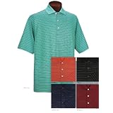 Heritage Cross 1026 Mens Golf Shirt Polo Moisture Wicking
