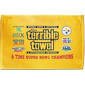 Pittsburgh Steelers 6X Super Bowl Champions Terrible Towel