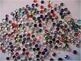  : Strasssteine Normal von Preciosa SS10 (Multicolor, Zweite Wahl), 1440 Stück (10 Gross)