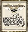 Harley-Davidson&reg; Motorcycles 1903 Sepia Throw Blanket