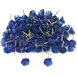 Blue Flower Glass Pendants Beading 11mm Approx 100