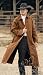 Duster Coat Mustard with contrasting Brown Collar