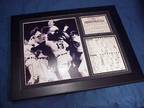 11x14 Framed 1984 Detroit Tigers World Series Champions - Framed MLB Photos, Plaques, and Collages