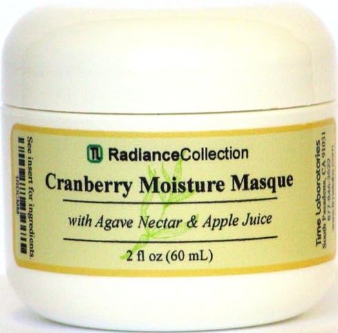 Cranberry Moisture Masque 2 oz - with Agave Nectar and Apple Juice